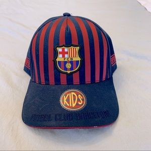 Authentic FC Barcelona Youth cap.  Brand New With Tags.